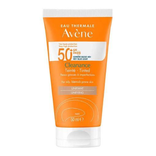 Resim Avène Solaire Cleanance Yağlı Ciltler için Güneş Koruyucu Tinted SPF50+ 50 ml