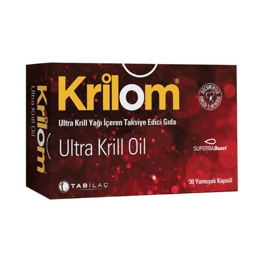 Resim Krilom Ultra Krill Oil 30 Kapsül Balık Yağı