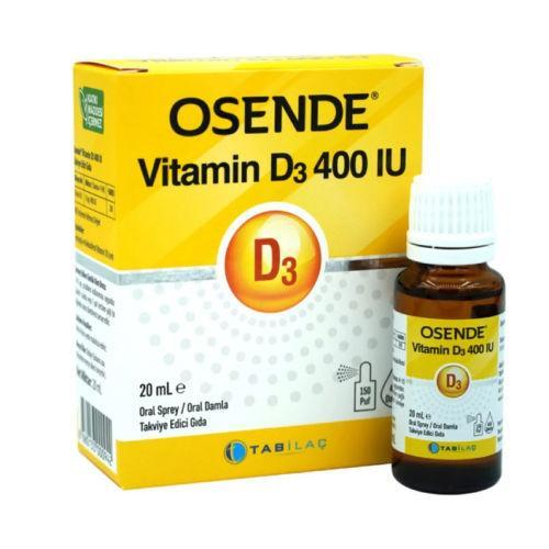 Resim Osende Vitamin D3 400 IU Sprey 20 ml