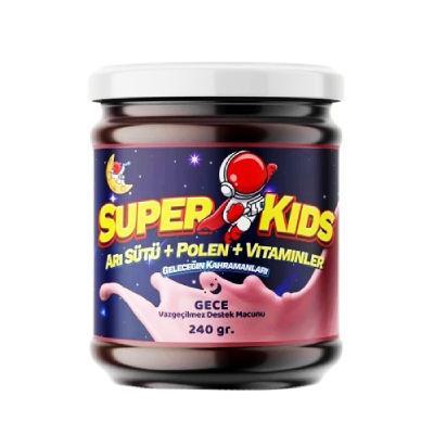 Resim Superkids Çocuklar İçin Gece Destek Macunu Çilek Aromalı 240 gr