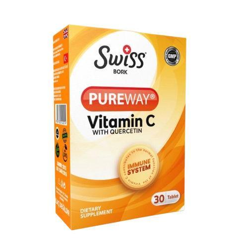 Resim Swiss Bork Pureway Vitamin C with Quercetin 30 tablet