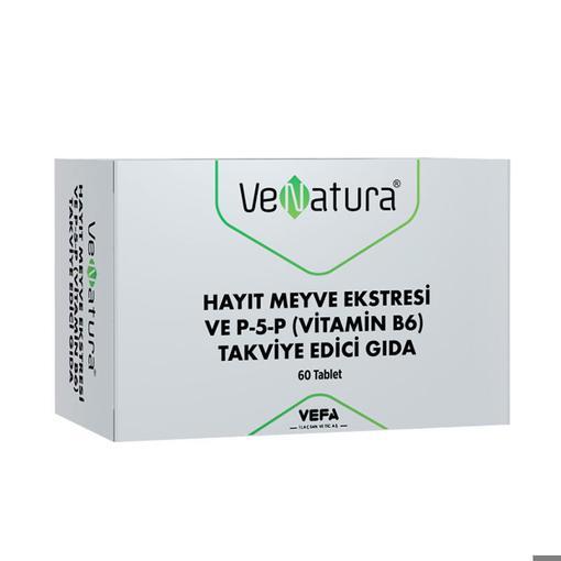 Resim Venatura Hayıt Meyve Ektresi P-5-P 60 Tablet