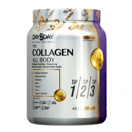 Resim Day2Day The Collagen All Body Hyaluronic Acid 450 gr Toz