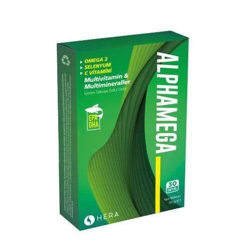 Resim Alphamega Multivitamin 30 Softjel