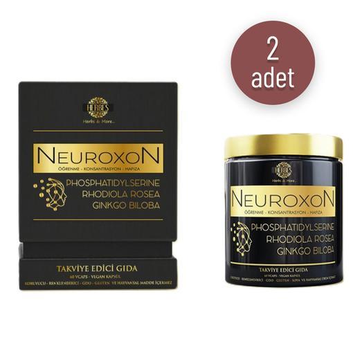 Resim Herbes Neuroxon(Hafıza ve Konsantrasyon )Fosfotidilserin Rhodiola Ginkgo 60 Kapsül 1+1 2 Adet