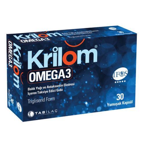 Resim Krilom Omega-3 30 Yumuşak Kapsül