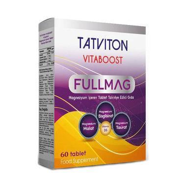 Resim Tatviton Vitaboost Fullmag 60 Tablet