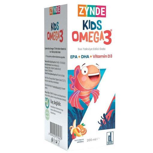 Resim Zynde Kids Omega3 + Vitamin D3 200 ml