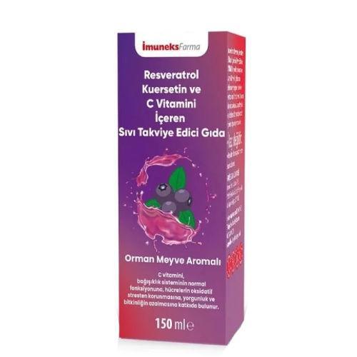 Resim İmuneks Resveratrol Şurup 150 ml