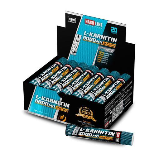 Resim Hardline L-Karnitin Matrix 3000 Mg Şeftali 20 Adet