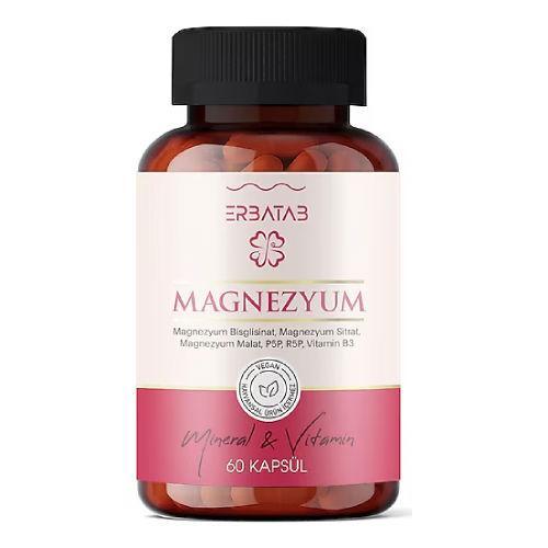 Resim Erbatab Magnezyum 60 Kapsül