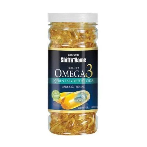 Resim Shiffa Home Omega 3 200 Kapsül
