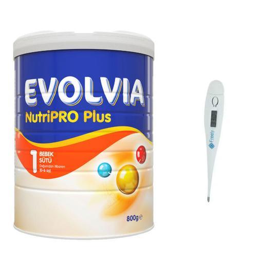 Resim Evolvia Nutripro Plus 1 Bebek Sütü 800 gr + Freely Dijital Ateş Ölçer Hediyeli