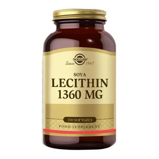 Resim Solgar Lecithin 1360 mg 100 Kapsül