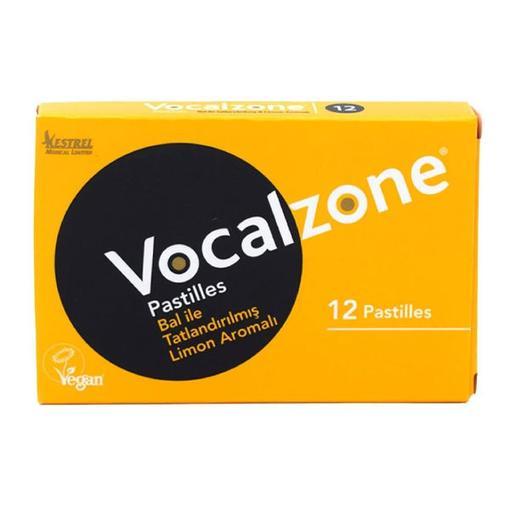 Resim Vocalzone Ballı Limonlu Pastil 12'li