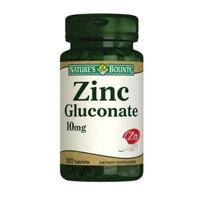 Resim Nature's Bounty Zinc Gluconate 10 mg 100 Tablet