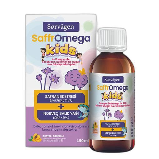 Resim Sorvagen SaffrOmega Kids Sıvı Takviye Edici Gıda 150 ml