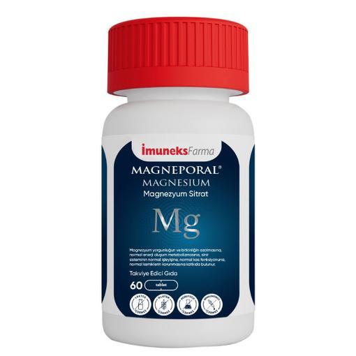 Resim İmuneks Farma Magneporal Magnesium 60 Tablet