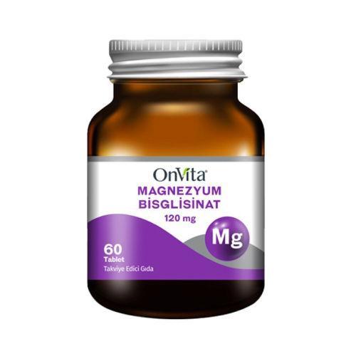 Resim Onvita Magnezyum Bisglisinat 120 Mg