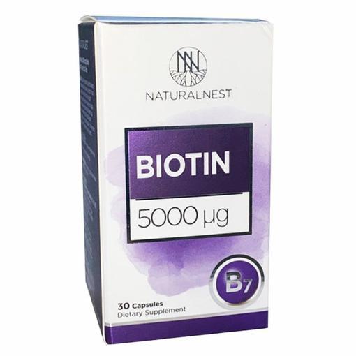 Resim Naturalnest Biotin 5 mg 30 Kapsül