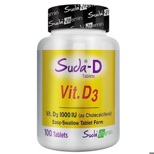 Resim Suda Vitamin D3 1000 IU 100 Tablet