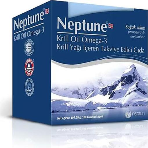 Resim Neptune Krill Oil Omega 3 180 Kapsül Balık Yağı