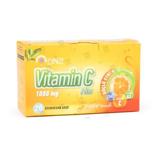 Resim Dnz Vitamin C Plus 1000 mg 20 Saşe