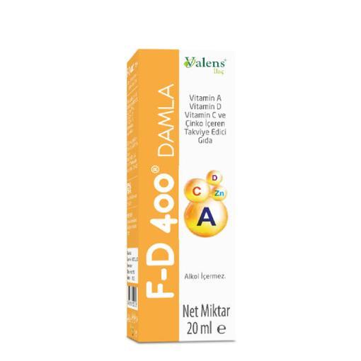 Resim Valens F-D 400 20 ml Damla