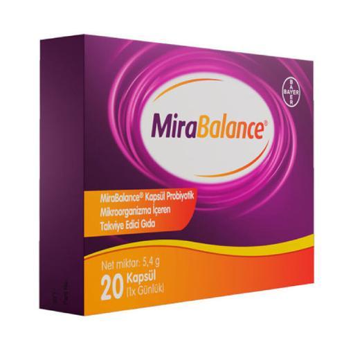 Resim Mirabalance Probiyotik 20 Kapsül