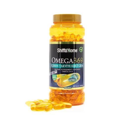 Resim Shiffa Home Omega 3-6-9 1000 mg 200 Kapsül