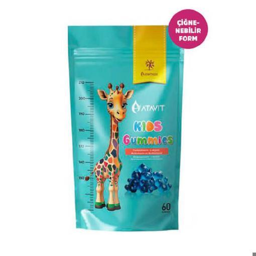 Resim Atavit L-Arjinin Multivitamin ve Multiminaral Gummies Kids 60 Adet