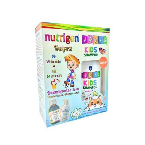 Resim Nutrigen Supra Şurup 200 ml + Aquas Kids Şampuan 250 ml Hediyeli
