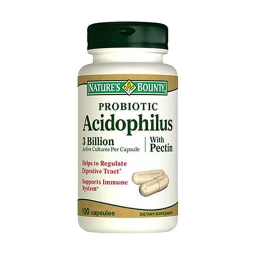 Resim Nature's Bounty Probiotic Acidophilus 100 Kapsül