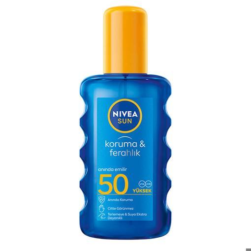 Resim Nivea Sun Koruma Ferahlık SPF 50 200 ml