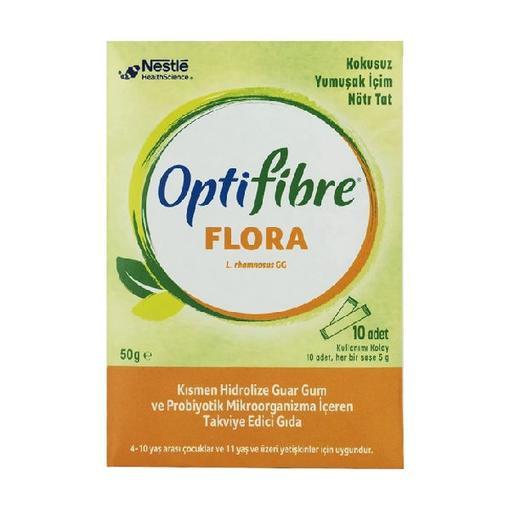 Resim Opti Fibre Flora 5 gr x 10 Saşe
