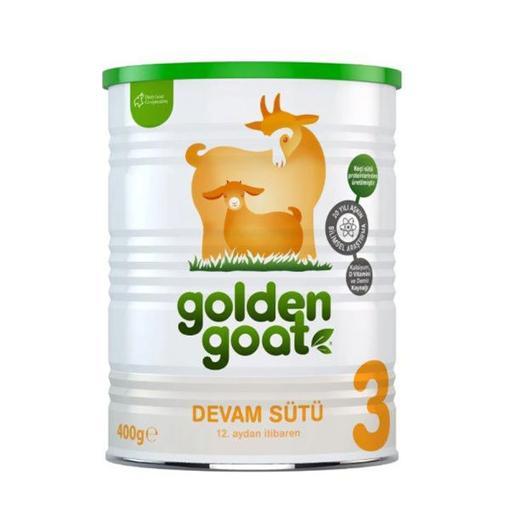Resim Golden Goat 4x400 gr 3 Keçi Devam Sütü