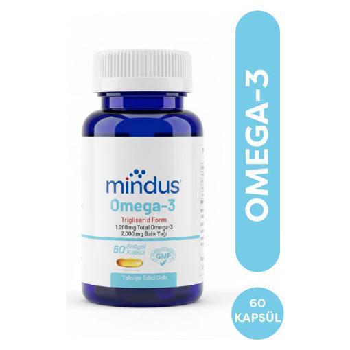 Resim Mindus Omega-3 60 Softgel Kapsül