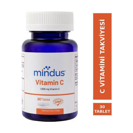 Resim Mindus Vitamin C 1000 30 Tablet