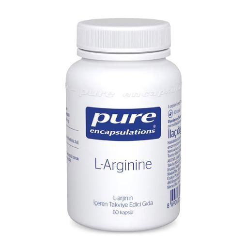 Resim Pure Encapsulations L-Arginine 60 Kapsül