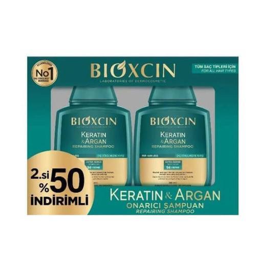 Resim Bioxcin Argan Keratin Şampuan 300 + 300 ml - İkincisi %50 İndirimli