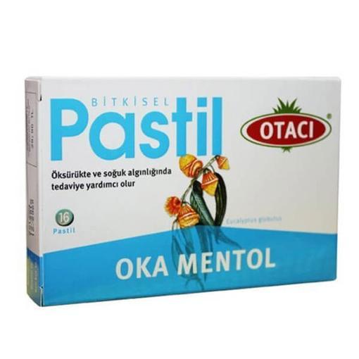 Resim Otacı Oka Mentol Pastil 16'lı