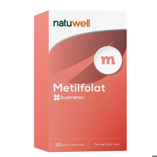 Resim Natuwell Metilfolat 30 Tablet