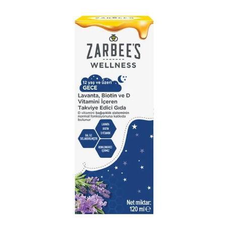 Resim Zarbees Wellness Lavanta, Biotin ve D Vitamini İçeren Takviye Edici Gıda 120 mL