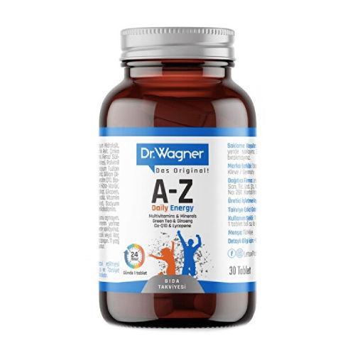 Resim Dr. Wagner A-Z Daily Energy 30 Tablet - İkili Avantaj Paket
