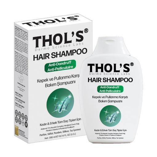 Resim Thol s Hair Shampoo Anti Dandruff & Anti Pelliculaire TB30 Kepek ve Pullanma Karşıtı Şampuan 300 ml