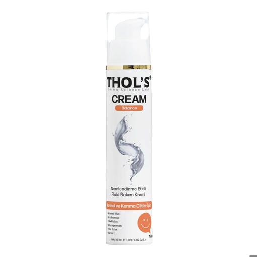 Resim Thol s Cream Balance TB20 Normal ve Karma Ciltler İçin Fluid Bakım Kremi 50 ml