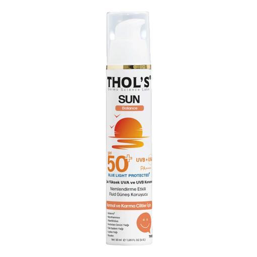 Resim Thol s Sun Balance TB6 Normal ve Karma Ciltler İçin Fluid Güneş Koruyucu SPF50+ 50 ml