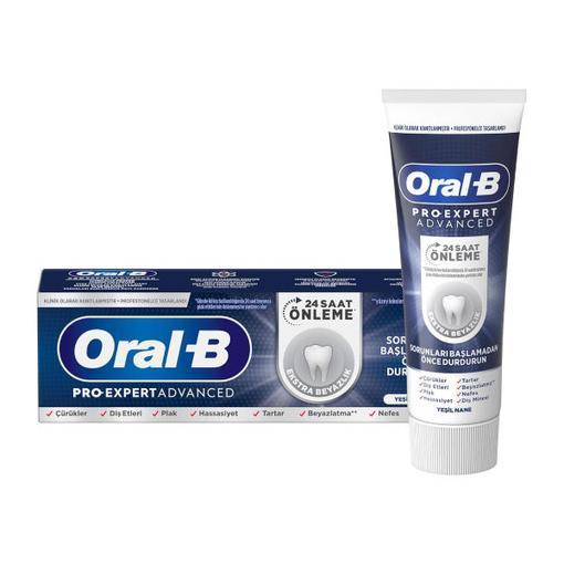 Resim Oral-B Pro-Expert Advanced Extra Whitening Diş Macunu 75 ml