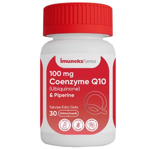 Resim Imuneks Farma Coenzyme Q10 100 mg 30 Kapsül