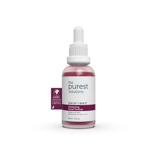 Resim The Purest Solutions Canlandırıcı & Cilt Tonu Eşitleyici Yüz Peeling Serum 30 ml (AHA 10% + BHA 2%)